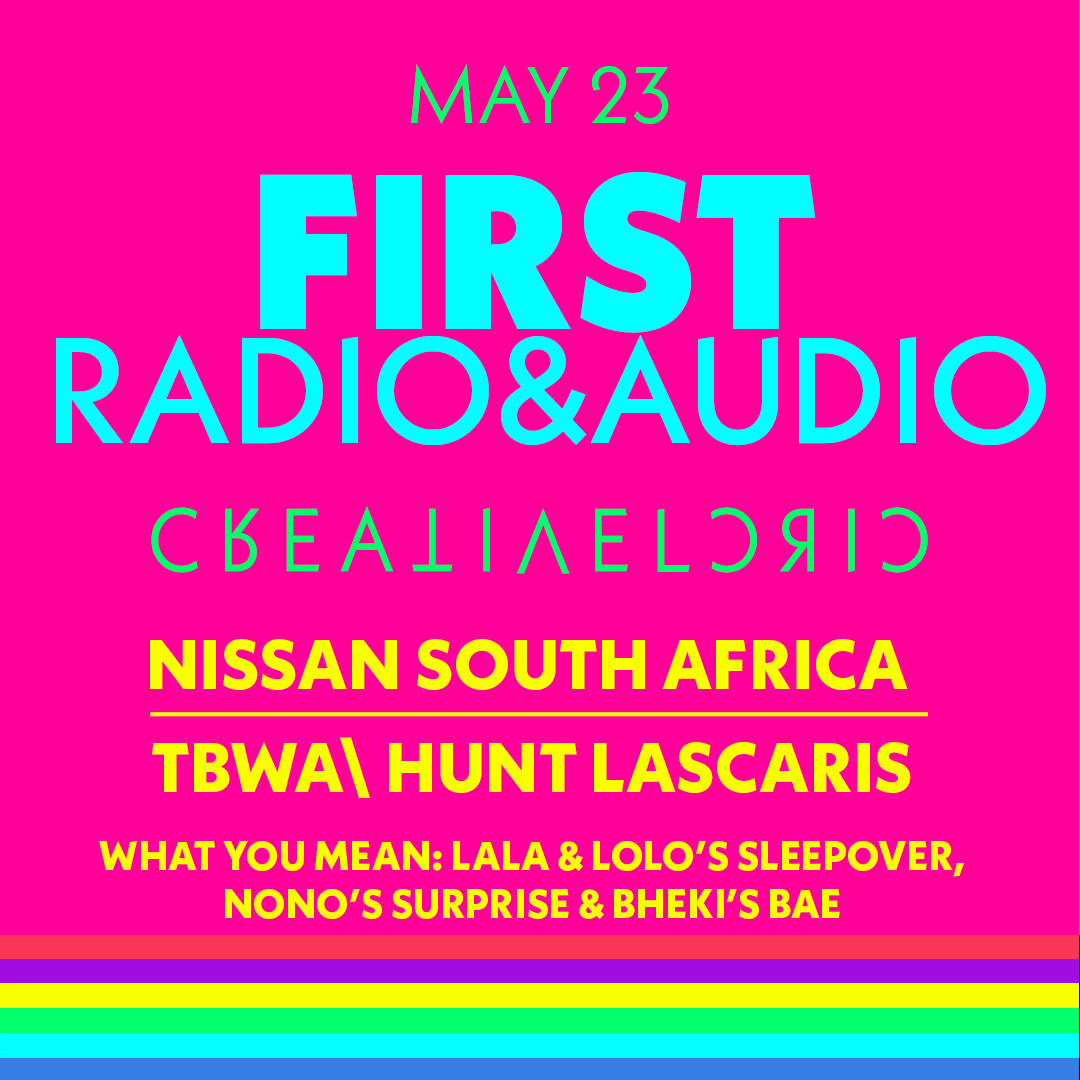 CCreativeCircle's tweet image. Congratulations to 1st TBWA\Hunt Lascaris, 2nd Dalmation and 3rd Joe Public for May Radio &amp;amp; Audio.