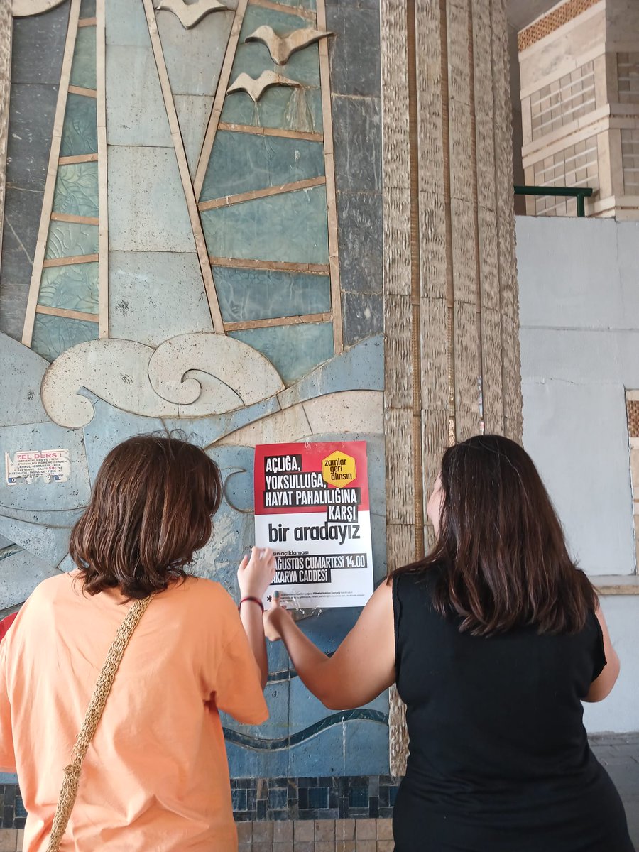 Bizler STK'ların da desteğiyle Ankara'nın farklı muhitlerinde afiş çalışmaları yaptik.Geriye yarın 14.00'da Sakarya meydanında yapacağımız basın açıklamasına katılacak aynı sorunlari paylaşan sizler kaldınız.Hepinizi bekliyoruz!#cankaya #yenimahalle #batıkent #zamlar #ZamGeldi