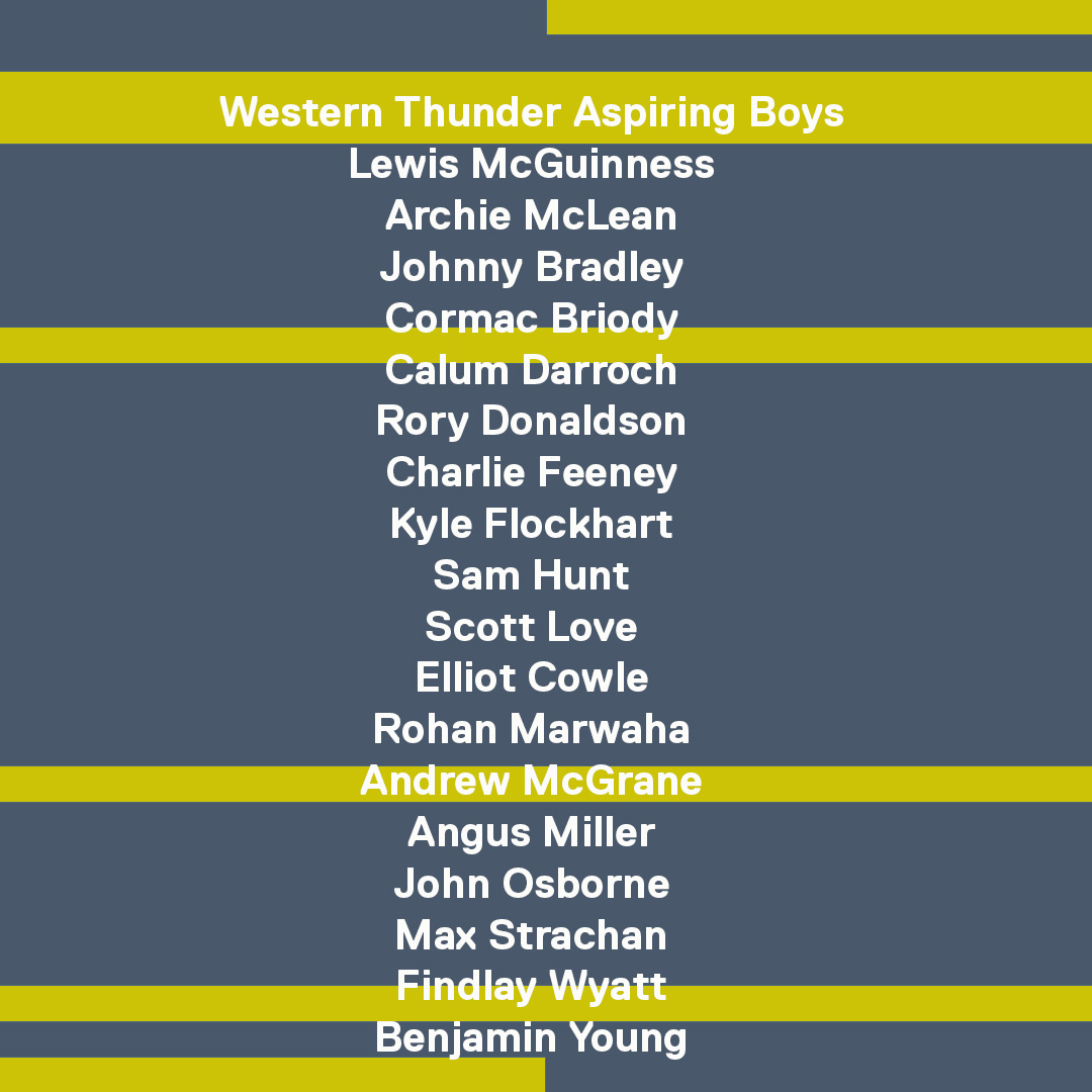 ScottishHockey's tweet image. 🚨The squads of THUNDER!!⛈️

#AreYouThunder? Leave a ⛈️ if you're supporting Thunder at #BraveCup!

Further details and tickets for the finals here👇 scottish-hockey.org.uk/events/brave-c…