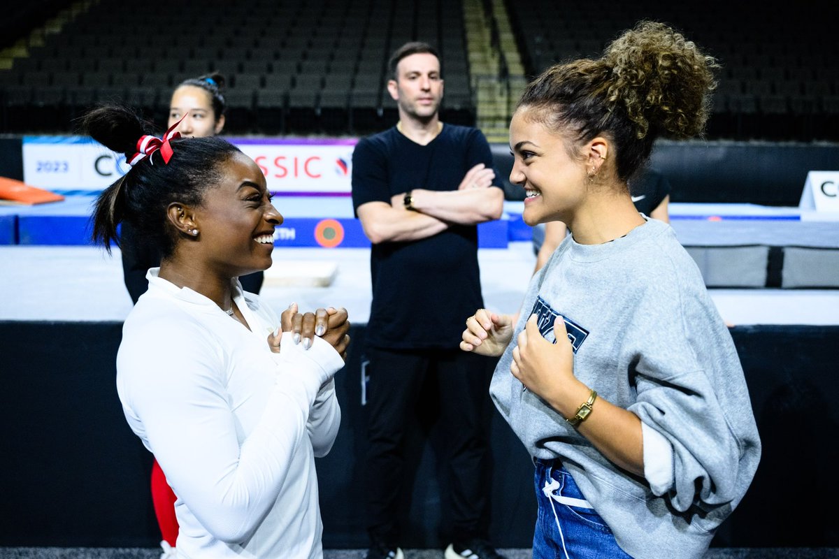 USAGym's tweet photo. just some incredibly wholesome content for your feed 🫶

@TeamUSA | #CoreClassic https://t.co/IhzieNZBCK