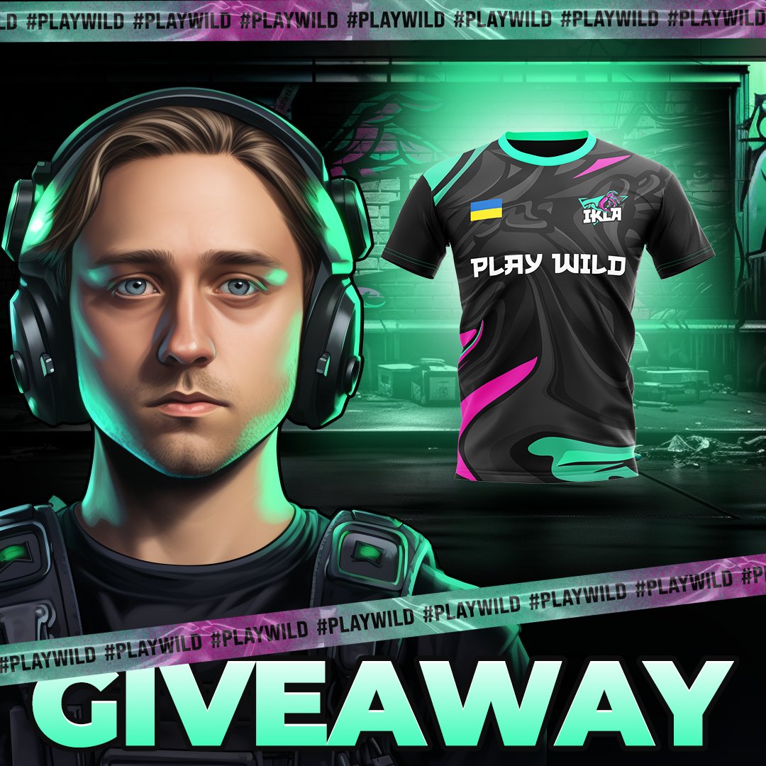 iklagg's tweet photo. GIVEAWAY 🔥

Get one of the unique new IKLA jerseys that are not available for sale 👀

To enter ✍️
• Follow @iklagg and @drakenCSGO
• Retweet
• Stay tuned for the results on 11.08

#playwild https://t.co/Ku0UtmsBXy