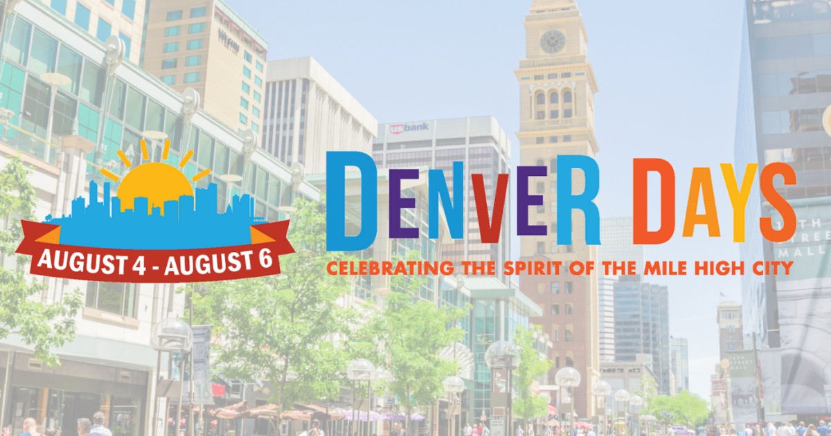 CityofDenver's tweet photo. Denver Days starts today! It is your opportunity to get out in the neighborhood and meet the community. From block parties to volunteer events, there is something for everyone. Check out the list of events for #DenverDays https://t.co/K7lLpIYlxo https://t.co/JVkPcrrqmH