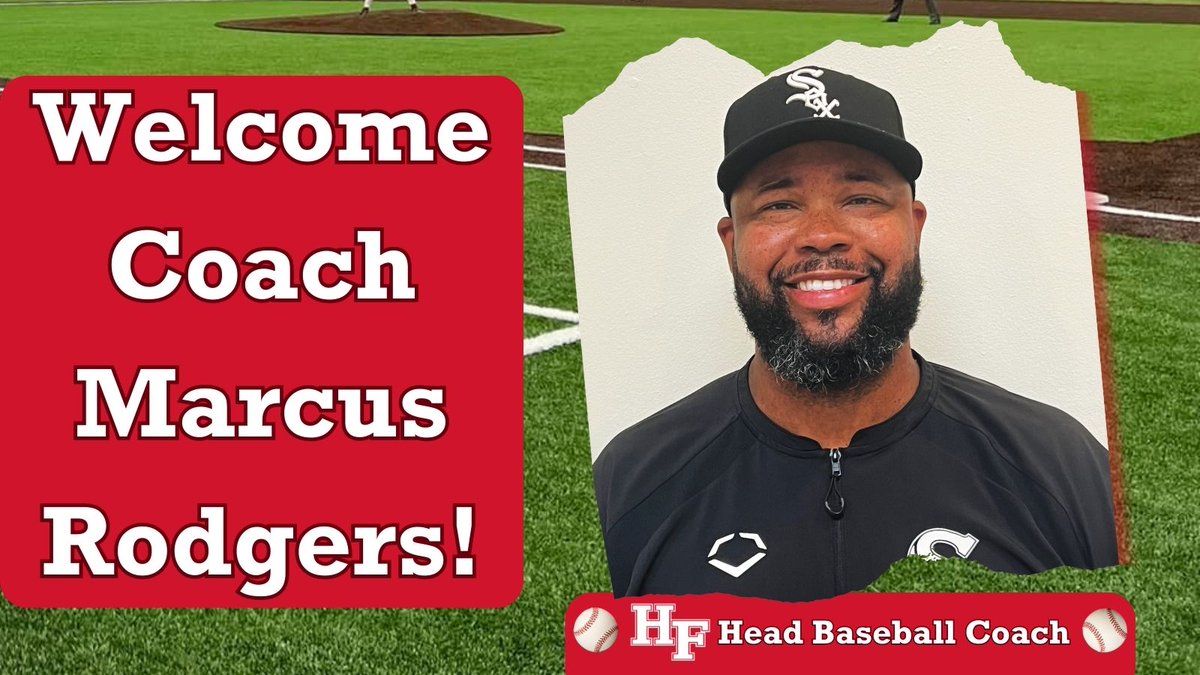 Big news: Homewood-Flossmoor High School is honored and excited to welcome Marcus Rodgers as our new Head Baseball Coach! <a href="/HFHSAthletics/">Homewood-Flossmoor</a>