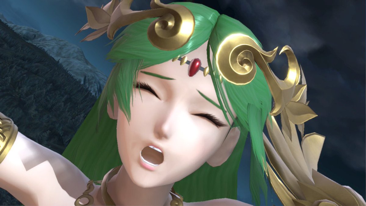 Palutena_YRR's tweet photo. こんな表情してパンツ晒しながら地面に転がされるなんて、かえっていじめたくなるでしょ https://t.co/eBSlGUAQ8P