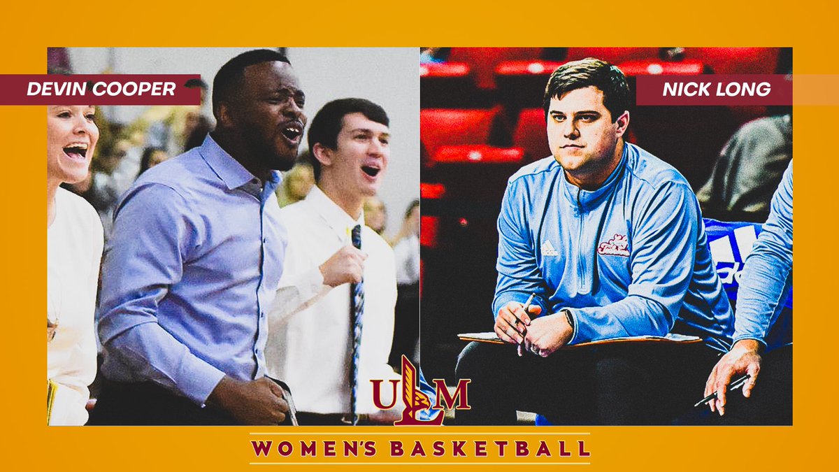 coinally1's tweet photo. Missy Bilderback has completed her full-time coaching staff with the additions of Nick Long as assistant coach/director of scouting, analytics and operations and Devin Cooper as assistant coach. #TheBestIsOnTheBayou #SunBeltWBB

https://t.co/eEojxMztdp https://t.co/ho4pARXX0a