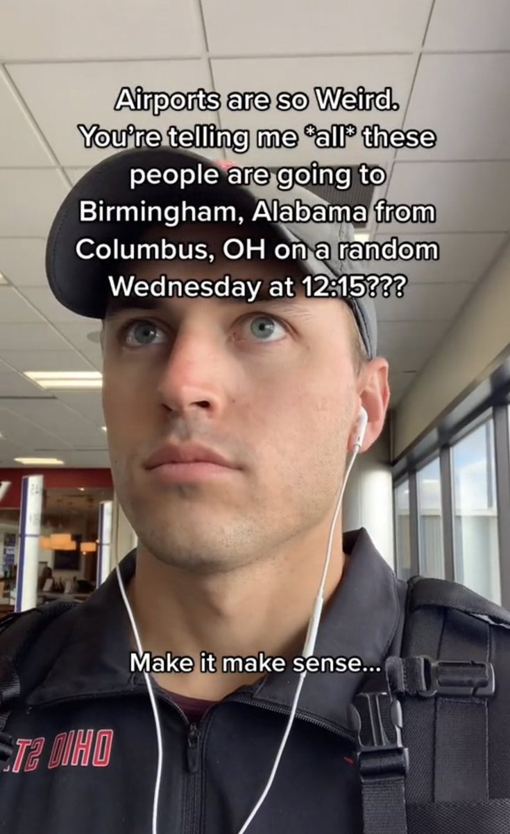 eashankotha's tweet photo. airports are weird 

I know why I’m traveling but what are Y’ALL doing?? https://t.co/fDuA0avAWy