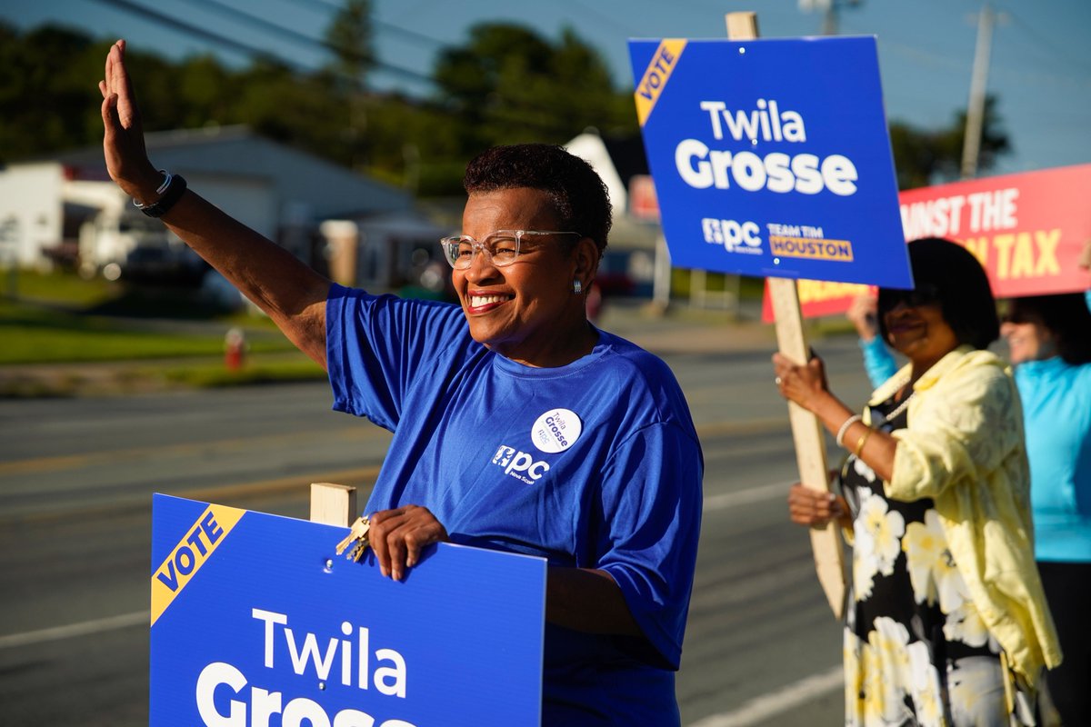 Thank you to everyone who came out and gave us a honk or a wave!

You can vote today from 9 AM - 8 PM:

✅ 293 Main Street (church across from the baseball field near NSCC)
✅ 2345 Highway 7 (at Highway 7 and Upper Partridge River Road)
Learn more at pcpartyns.ca/vote
