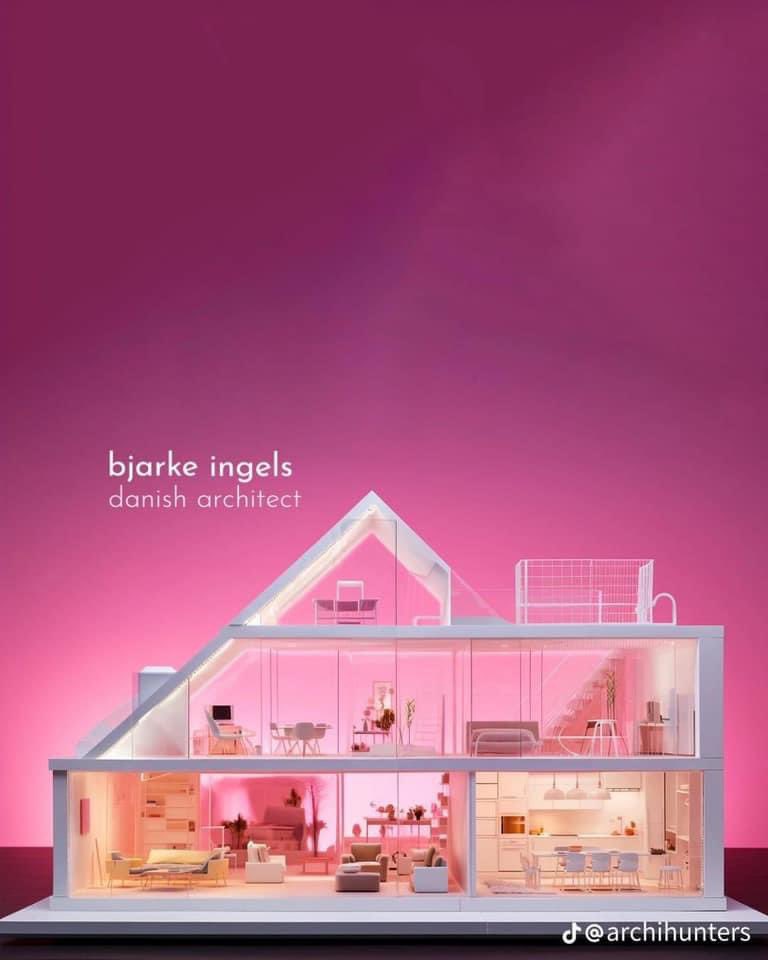 urbanofilia's tweet photo. Ilustraciones de casas Barbie con diseños inspirados en técnicas de arquitectas y arquitectos de renombre:
¿En cuál vivirías? 
✏️ Archihunters https://t.co/ZxusdmBtCo
