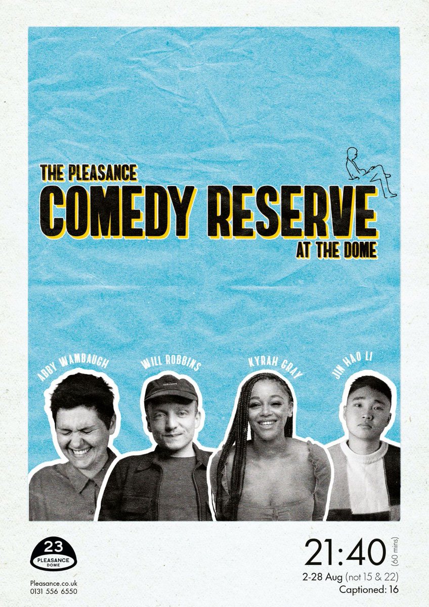 ComedyStoreMgmt's tweet photo. @jin_hao_li #edfringe 
The Pleasance Comedy Reserve
2-28 August 2023
21.40
Tickets: https://t.co/v5uhmJypkO https://t.co/BzdX0VIR76