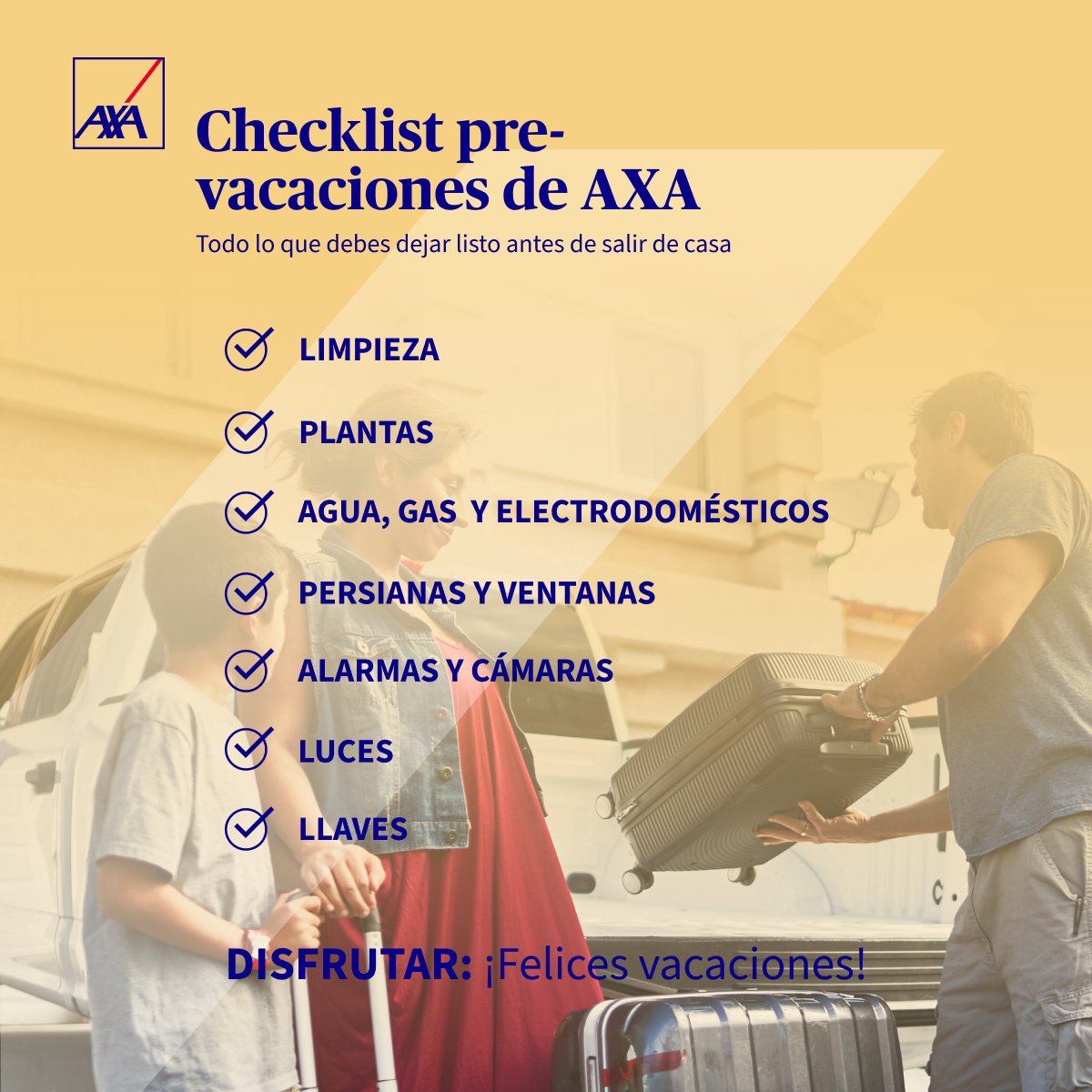 Se acercan las vacaciones, además de hacer la maletas, tienes que dejar ...