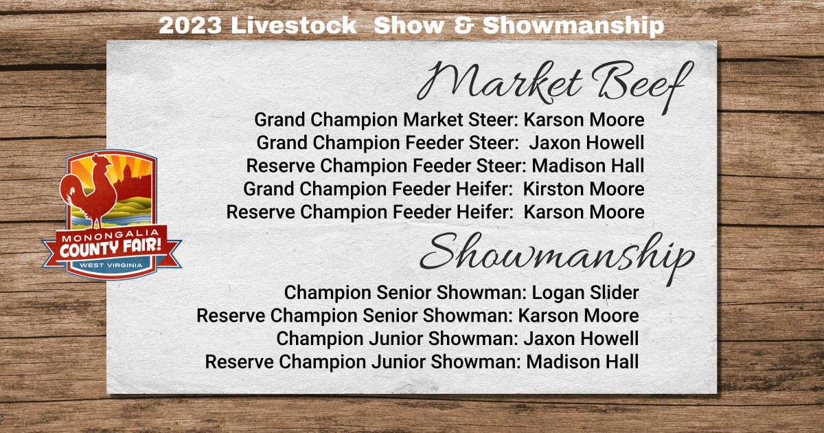 MonCountyFairWV's tweet image. It was beef night at the Monongalia County Fair Livestock Barn.  Congratulations to all the exhibitors!  moncountyfair.org/livestock-barn… #moncountyfair #moncounty #morgantown