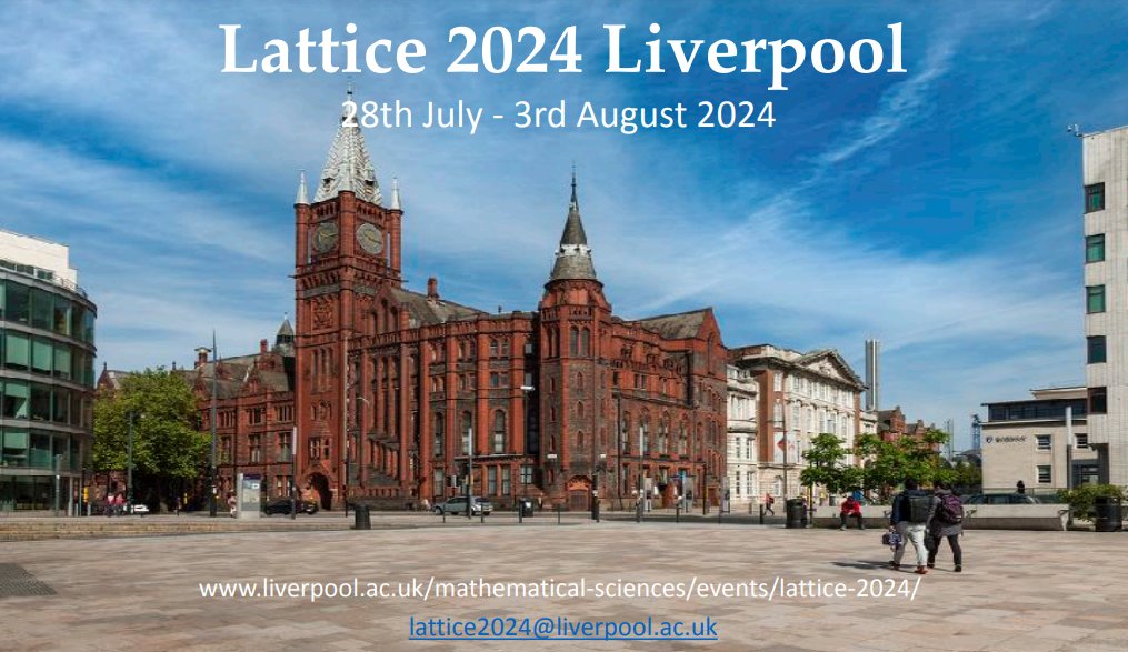 LinQCD's tweet image. Hope everyone enjoys #Lattice2023. For those who are starting to think about the next conference, a sneak peak of #Lattice2024 announcement can be found on the Indico site: indico.fnal.gov/event/57249/co…