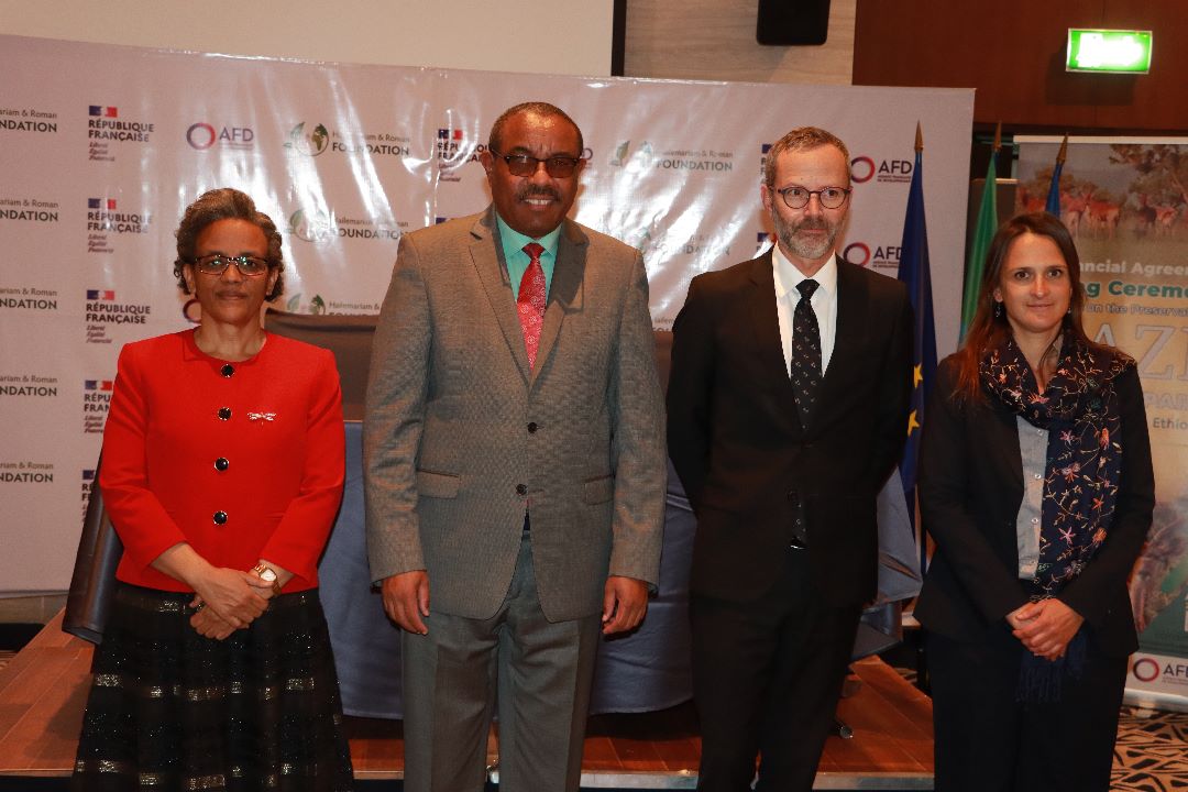 We thank 🇫🇷 <a href="/AFD_en/">AFD_en 🇫🇷 🇪🇺</a> &amp; @AmbafranceEt for a grant of 5M EUR to our Foundation 🇪🇹  <a href="/Haile_Roman/">Hailemariam & Roman Foundation</a> for the project to preserve Ethiopia's Maze National Park and its Water Shade,  in the newly established South Ethiopia Regional State. We will do our best to make it a well-managed and