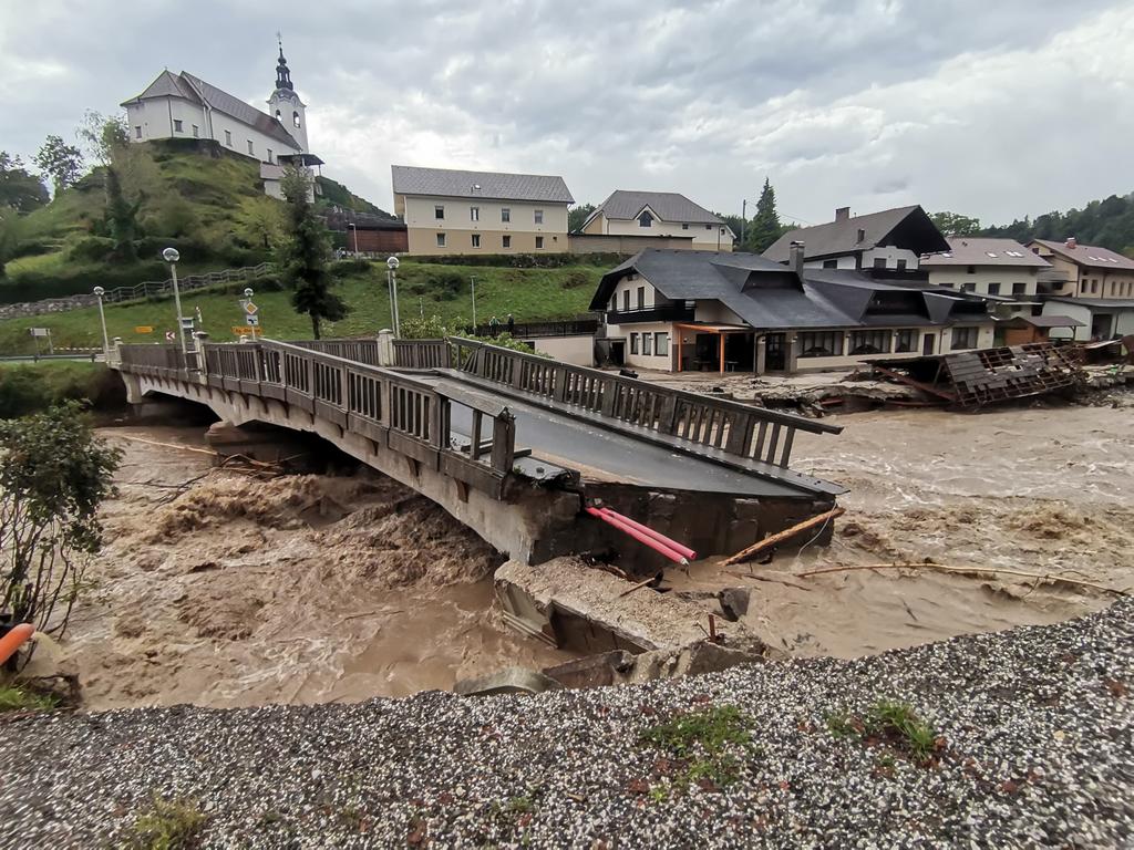 Kamnik Bistrica river in #Slovenia
#neurje
#poplave