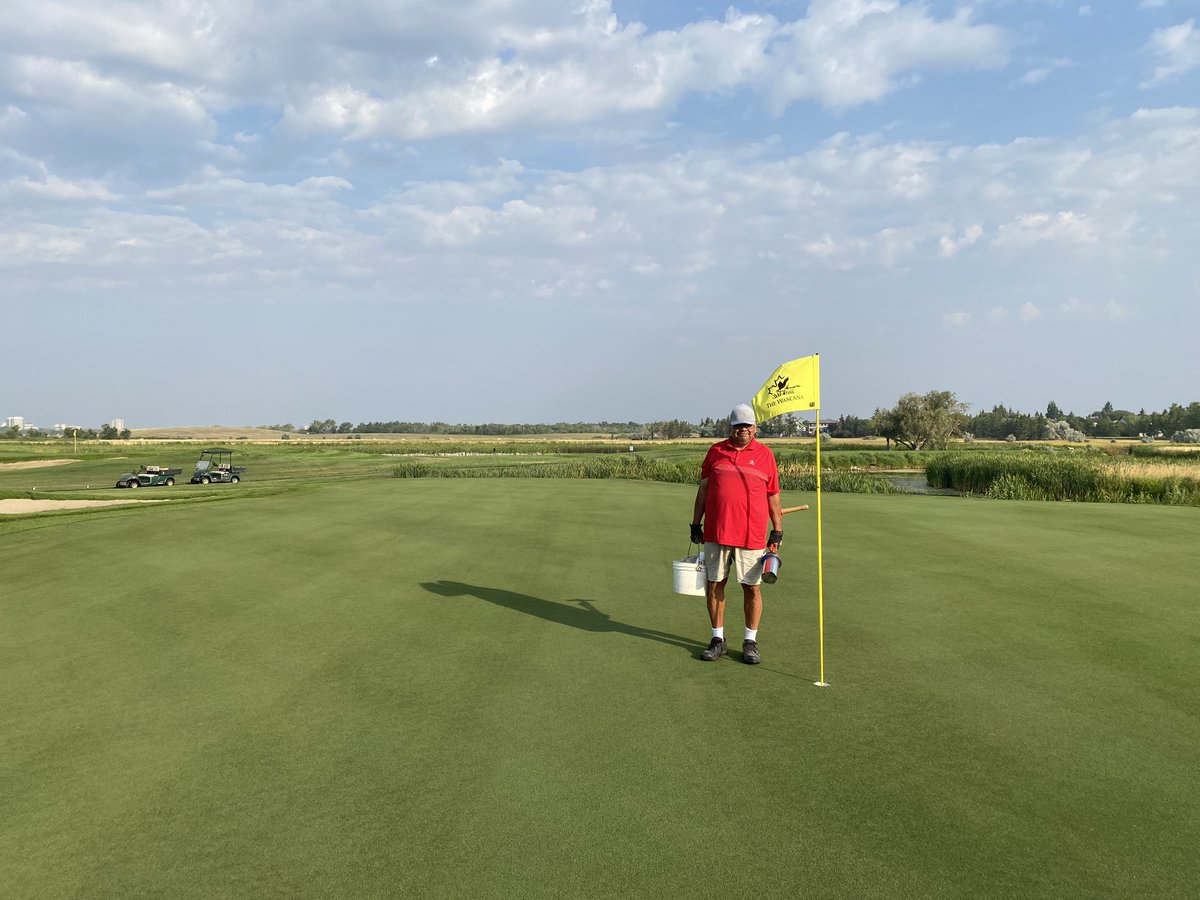 Flags are in.  Holes 14 &amp; 15 are now open.  Let’s see some birdies! <a href="/The_Wascana/">Wascana Country Club</a>