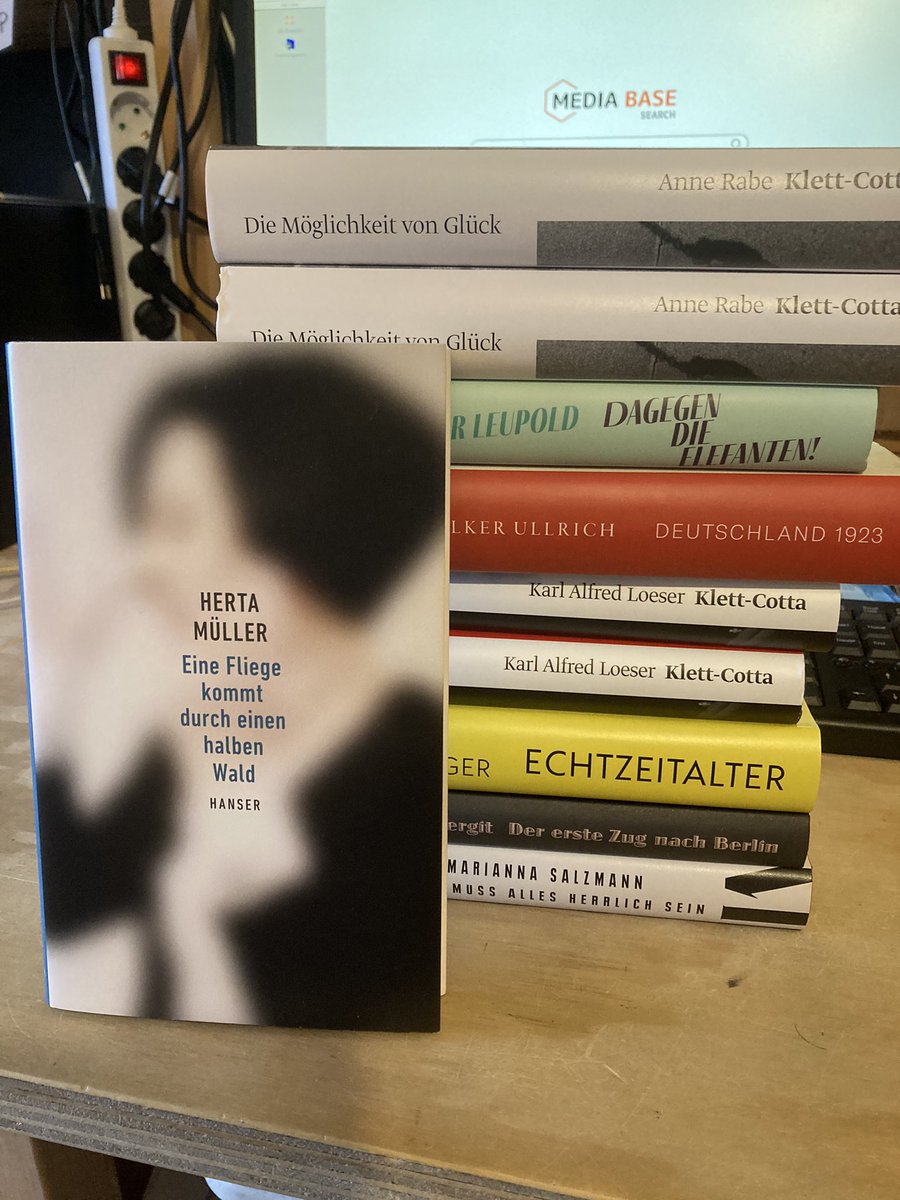 ektekst's tweet image. Nieuw in de boekhandel, Herta Mueller #godertwalter #duitseboeken @MvdGuchte