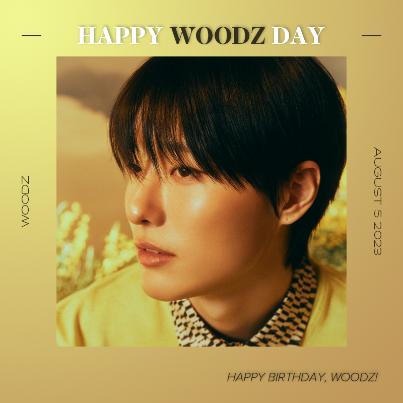 🧡 HAPPY BIRTHDAY, WOODZ 💙
5 AUGUST 2023 #HAPPY_WOODZ_DAY 
⠀
#WOODZ #우즈 
#SHINING_WOODZ_DAY