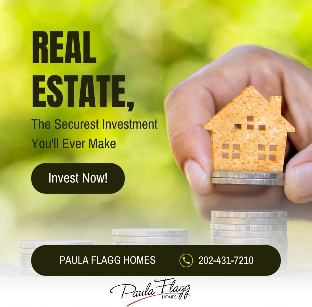 Realtor_Paula's tweet photo. Do you want to invest in Real Estate?

Let's connect
202-431-7210

#paulaflagghomes #paulaflagg #realtor #realestate #dcrealestate #dcrealty #maryland https://t.co/8rPxgpb9AC