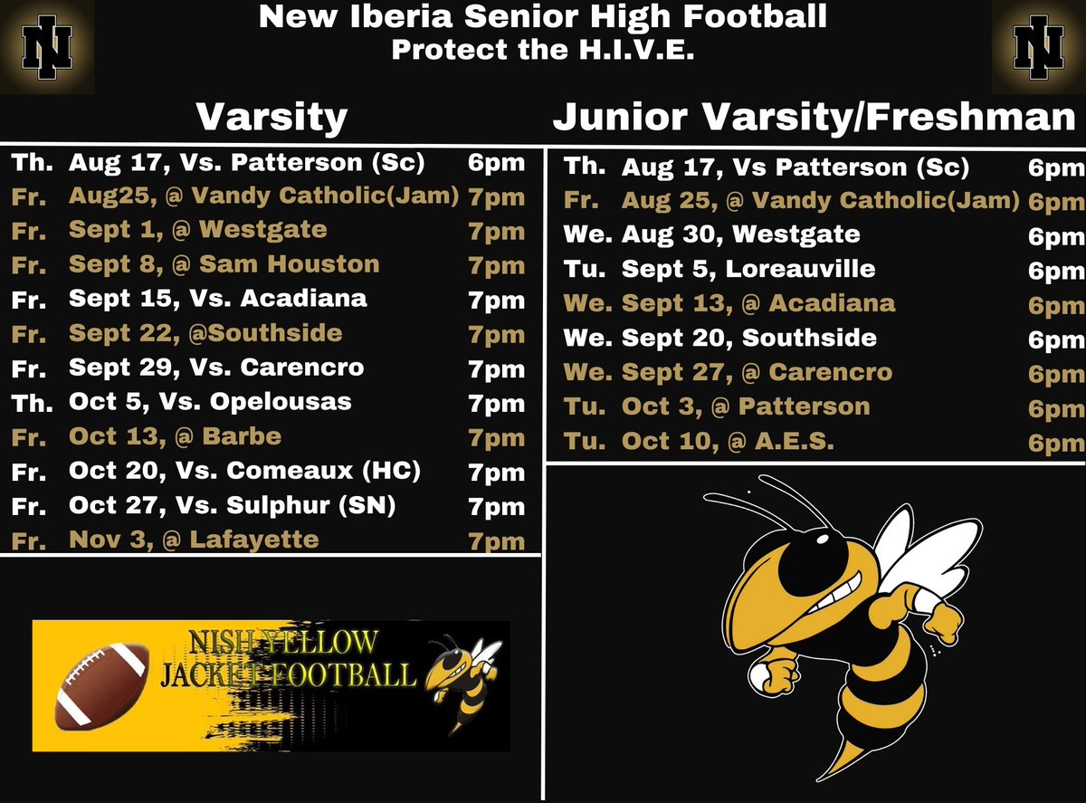 NISH Yellow Jacket Football tweet media