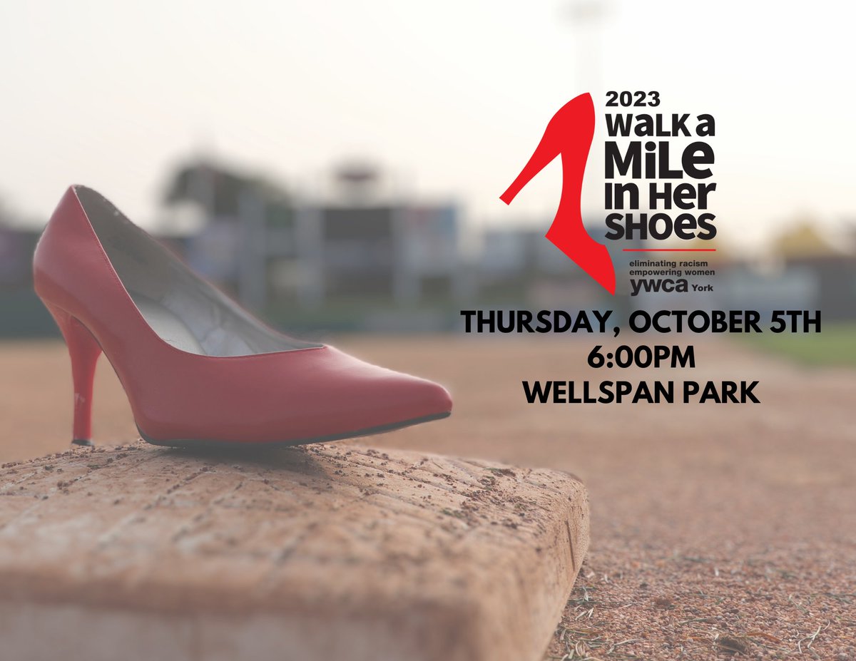 Walk A Mile In Her Shoes® registration is live! Join us in ending men's sexualized violence towards women and fem presenting folx. Register here: bit.ly/3KrronK
#WAM2023 #WalkAMileInHerShoes #YWCAYork