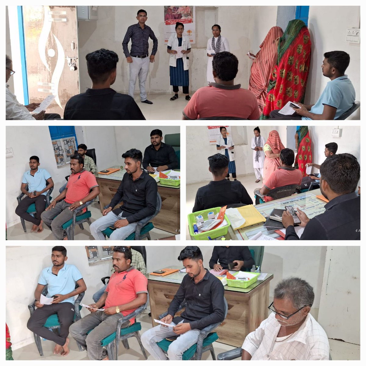 આજ રોજ અણિયાળી કાઠી ગ્રામ પંચાયત ખાતે TB મુક્ત પંચાયત કાર્યક્રમ અંતર્ગત આરોગ્ય કર્મચારીઓ દ્વારા ગામ લોકોને Tb રોગ વિશે વિસ્તૃત સમજ આપવામાં આવેલ..<a href="/cdho_botad/">cdho health Department botad</a> <a href="/DDOBOTAD/">District Panchayat office Botad</a> <a href="/BotadDsbcc/">IEC-SBCC CELL Health Department BOTAD</a> <a href="/Collectorbotad/">Collector & DM Botad</a>