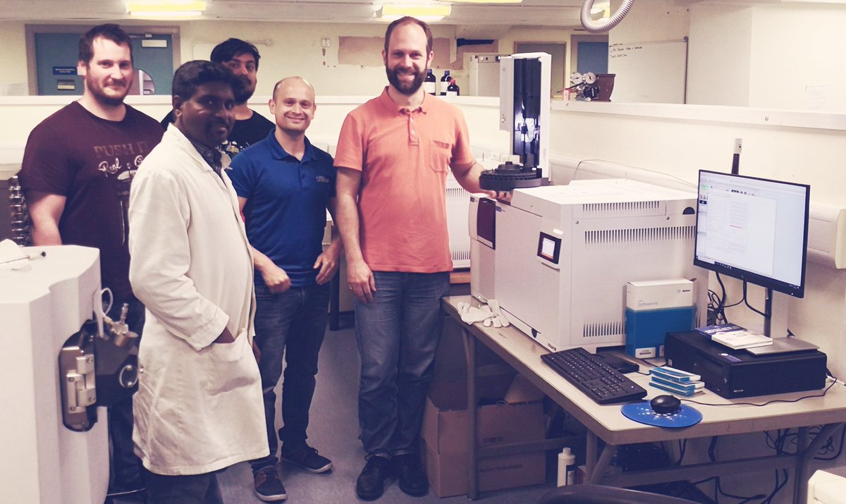 CosmaGottardi's tweet photo. Very proud of the new GC-MS from @Agilent that was installed @UofGChem the other week for the @UofGSciEng College analytical suite. Thanks to: the College Early Career Academic Capital Equipment grant; Agilent staff; &amp; our Chemistry analytical team, especially Giovanni Rossi! https://t.co/CJK7QqVGyA