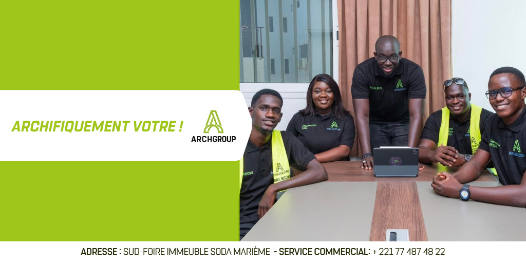 ArchGroupSN's tweet photo. Découvrez ArchGroup,
 un consortium sénégalais composé de quatre filiales:
✨ ArchBuilding : #BTP
✨ ArchTraining : #Formation Accompagnement
✨ Arch Deco &amp; Immo : #Decoration #Interieure et Immobilier
✨ JAFEWUL: #Conciergerie et #Service à la personne
#ArchgroupSN #kebetu https://t.co/KgFk11MBH5