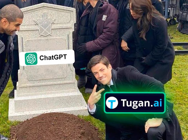 ChatGPT está siendo enterrado vivo

La Tugan ai es demasiado buena creando contenidos de primera clase

Esto es lo más impresionante que puede hacer Tugan ai

🧵Hilo (IA GRATIS)