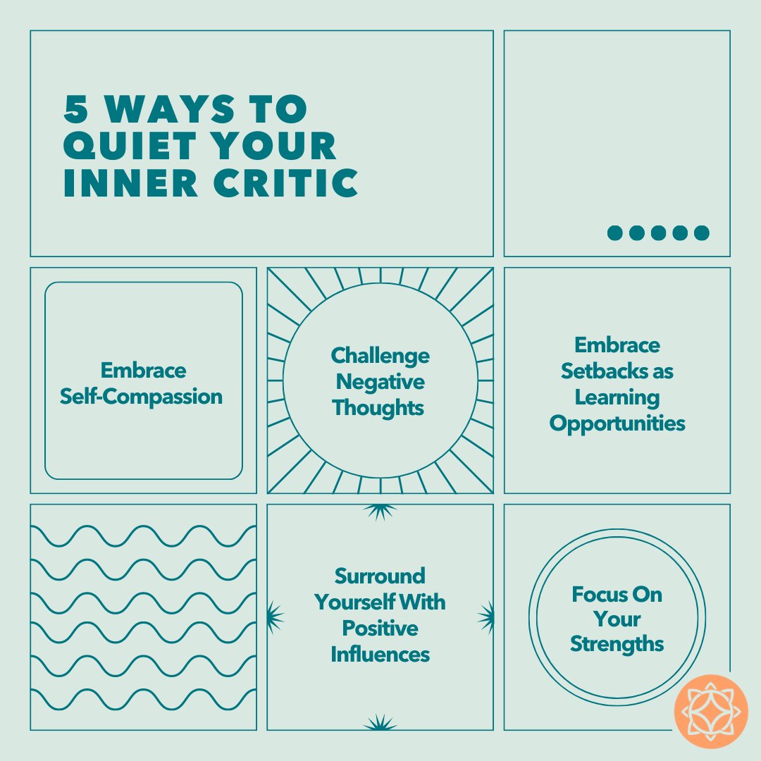 Self-judgment can be a challenging habit to break, but with practice and self-awareness, you can develop a healthier and more compassionate attitude towards yourself. Read our blog for tips on quieting your inner critic: bit.ly/3Ke8ocR