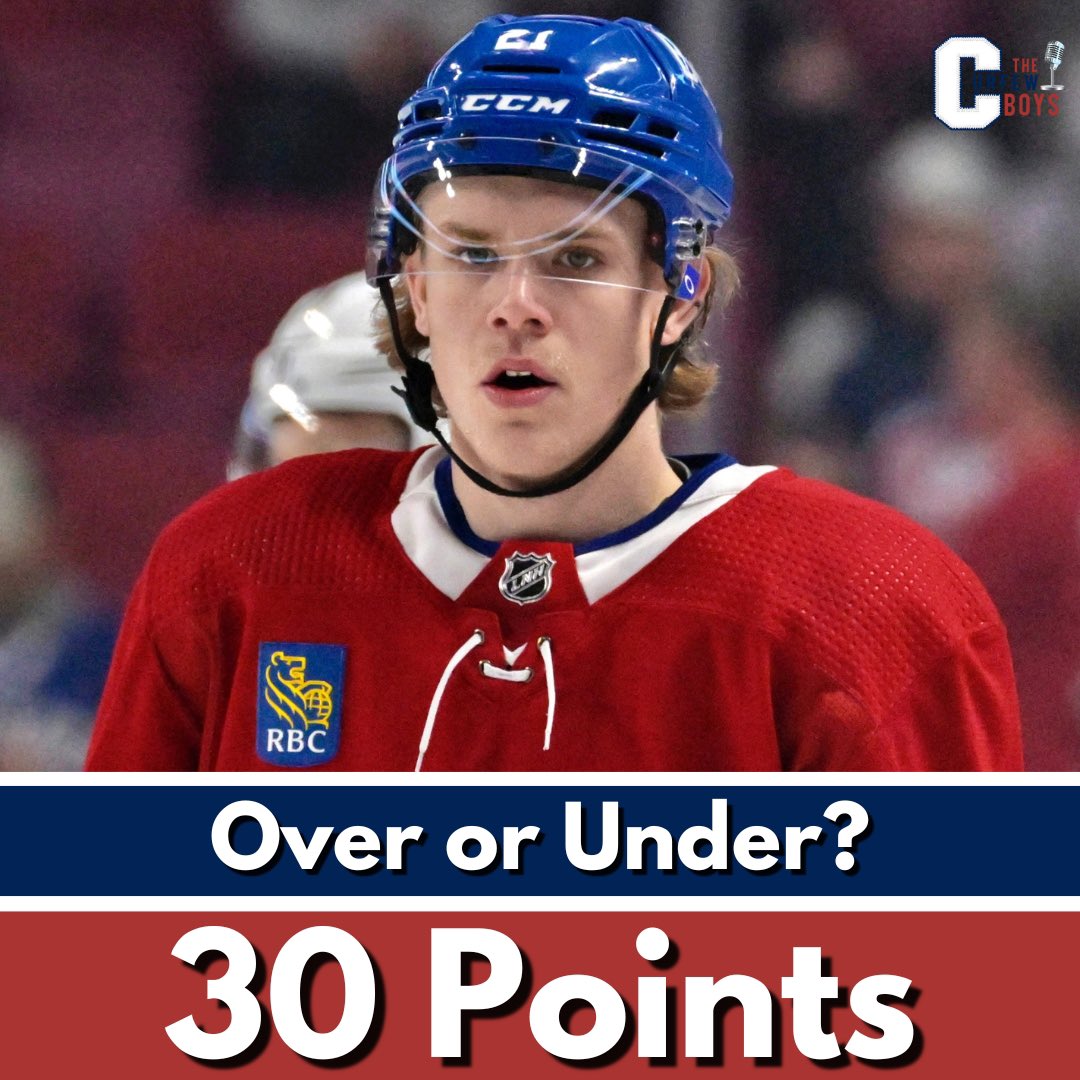 TheCurfewBoys's tweet photo. Over or Under 30 points for Kayden Guhle this coming season? COMMENT BELOW👇
#GoHabsGo #NHL #OverorUnder https://t.co/XwduhD1OJv