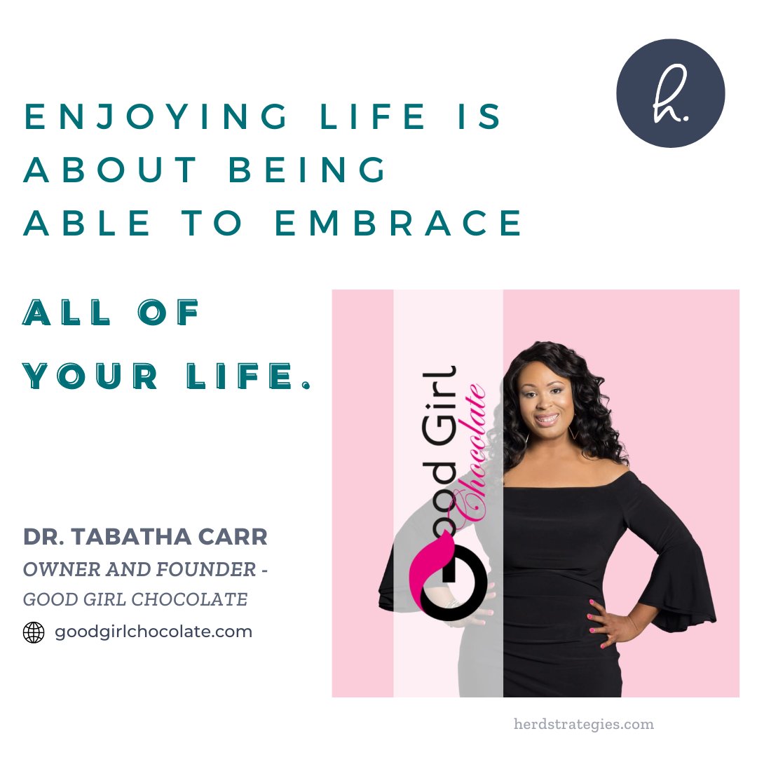#HaveYouHerd: After years of struggling with weight-related ailments, @drtabathacarr created the perfect sweet treats that are also kind to your body-- Good Girl Chocolate. Click here to shop now: goodgirlchocolate.com
#BlackBusinessMonth #BlackBusinessesRock