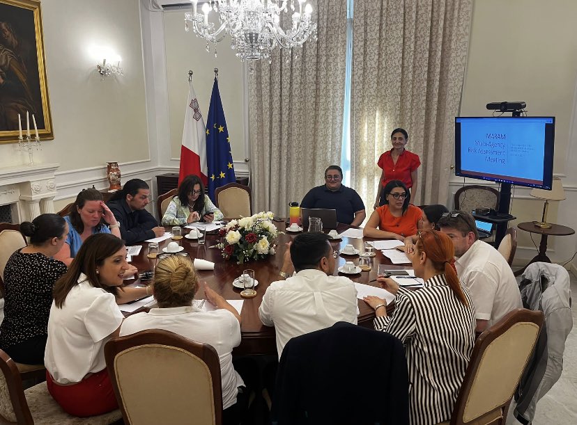 ruth_sciberras's tweet photo. Two days of training for the Designated MARAM Officers and other professionals.  MARAM stands for Multi-Agency Risk Assessment Meetings. We review high-risk domestic violence cases and take action. Working collaboratively is key! #DomesticViolence 
#multiagency @DrFalzon https://t.co/NJF0XR3eT4