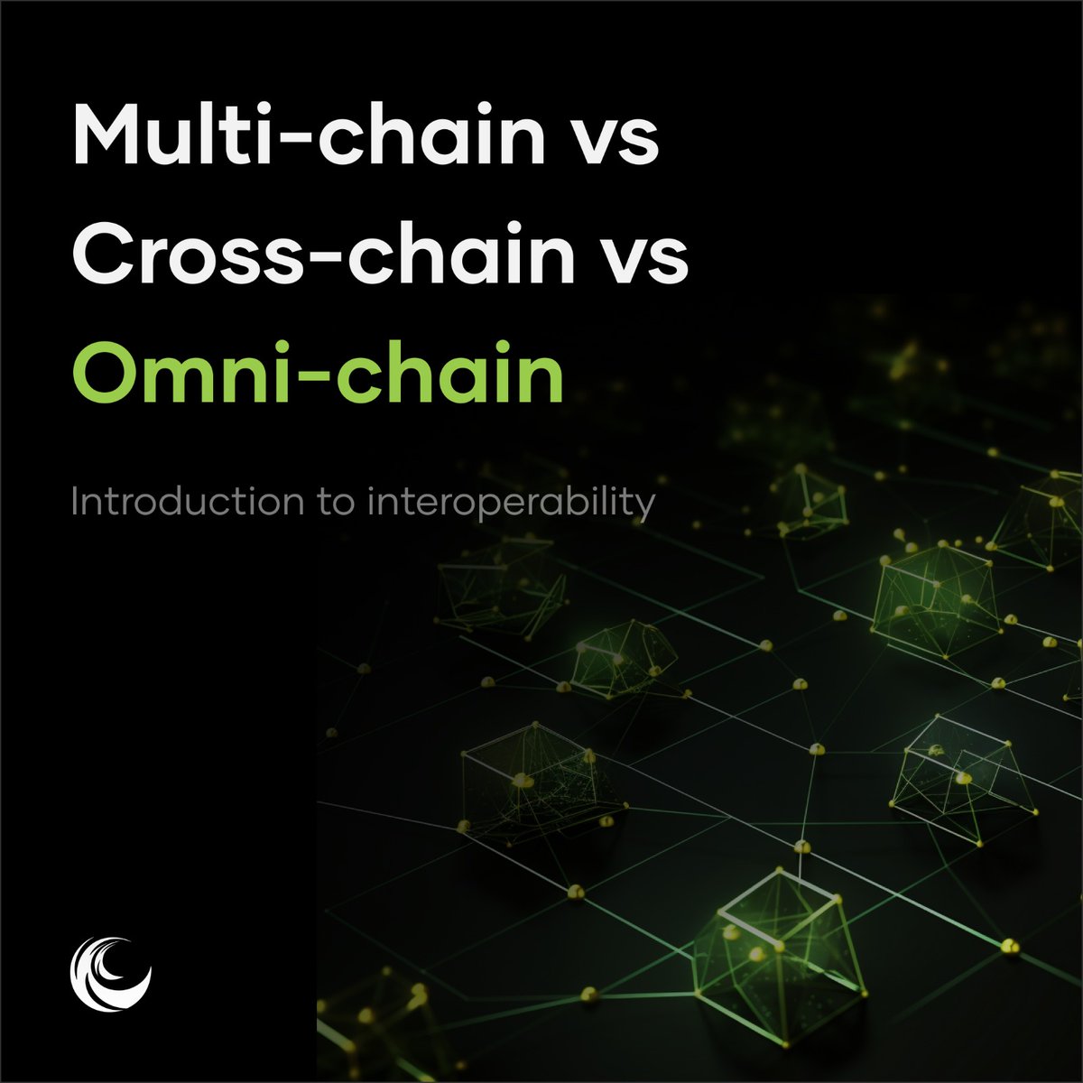 Unlocking the Magic of #Web3 Interoperability 🔗

Let's dive into the world of Multichain, Cross-chain, and Omnichain:  the enchanting ways blockchains connect and collaborate 🧵

(1/n)