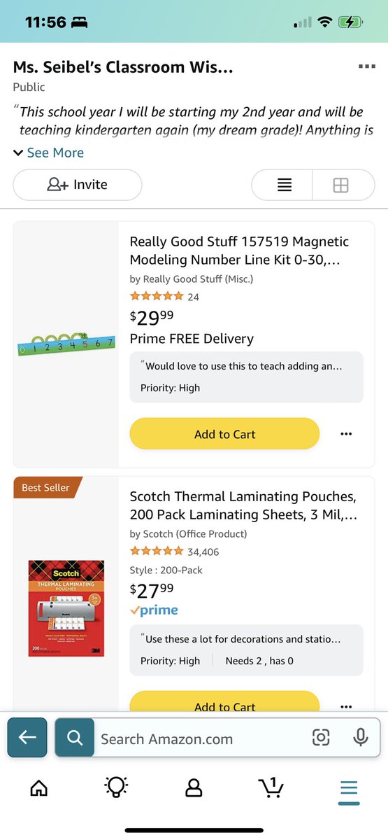 ashleyseibel22's tweet photo. @support_a_teach I don’t have too much on my list. Some books &amp; a magnetic number line most importantly! I’m a 2nd year kinder teacher at a title 1 school &amp; would appreciate any help! https://t.co/3o4AHkYGel https://t.co/AiSU8Jcxmy