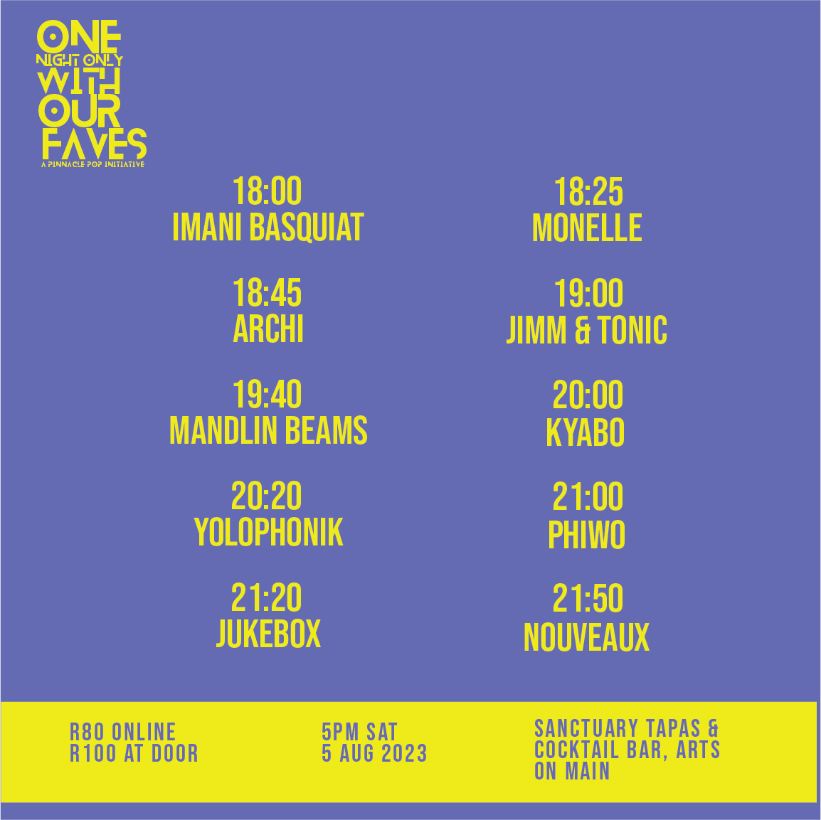 ONE NIGHT ONLY 05/08 tweet media