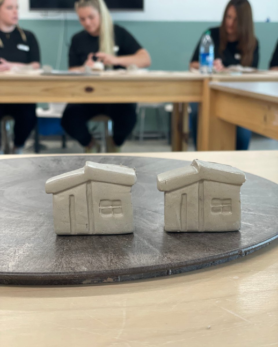 ForcepointSec's tweet photo. Team Forcepoint Austin came together to build tiny clay homes for an upcoming Art Show supporting Community First! village.
Community Works gives opportunities to people who have experienced homelessness to earn an income. Learn more: https://t.co/zpVcnE0gCr
#ForcepointImpact https://t.co/BpgBhWt4Zh