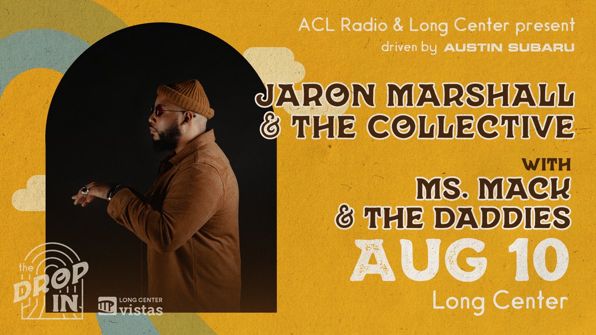 longcenter's tweet photo. ONE LAST TIME π΅
Kick it with @JaRonTMarshall plus Ms. Mack & the Daddies at our last Drop-In of the summer. FREE RSVPs open Monday @ 10am.
#TheDropIn #15YearsLong #Austin #LongCenter #Free #AustinMusic https://t.co/qcN8Fjuewt
