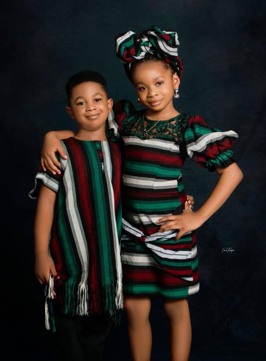 EbiraConnect's tweet photo. Ok… She delivered it… Her children look awesome in their itinochi 🔥 https://t.co/gkfdGjaqp2