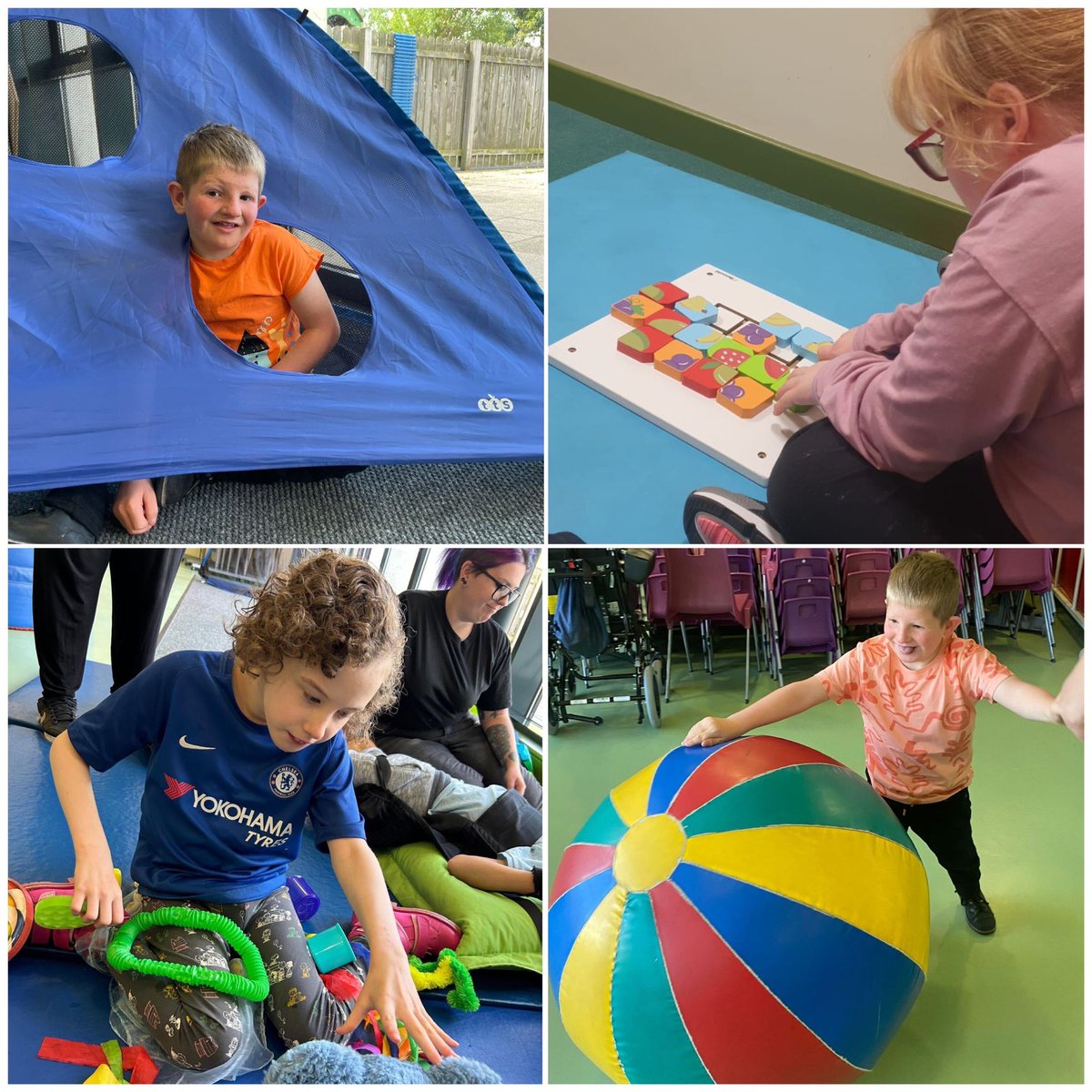stridetheatre's tweet photo. We were full of smiles at Barnsley play-scheme yesterday!😁  #TEAMSTRIDE🎭 https://t.co/YoLf08XNML