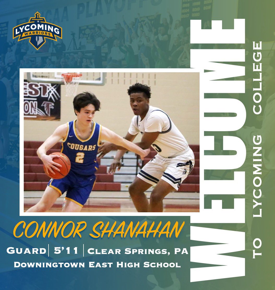 LycomingHoops's tweet photo. 🚨Roster Alert🚨

Introducing the next member of our class…

A dynamic guard from PA, Connor Shanahan. Welcome, Connor! @lycoathletics @LycomingCollege https://t.co/5djtIkTnkl