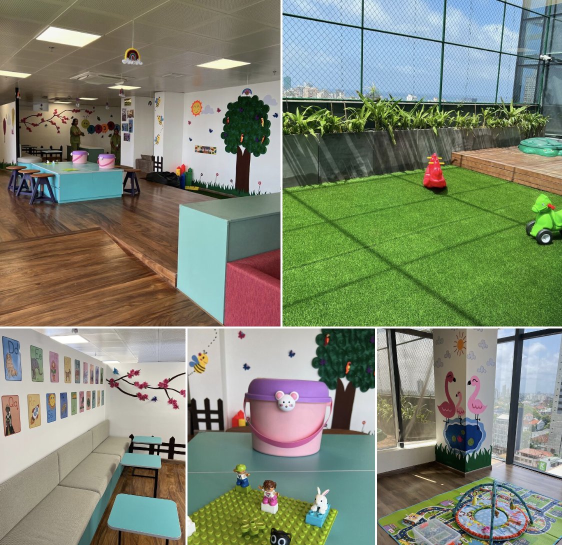 The <a href="/wso2/">WSO2</a> Child Care Center is now open (in WSO2 LK) .. this provides child care services for our team members' kids from ages  3 months to ~15 years.

See: linkedin.com/posts/wso2_we-…