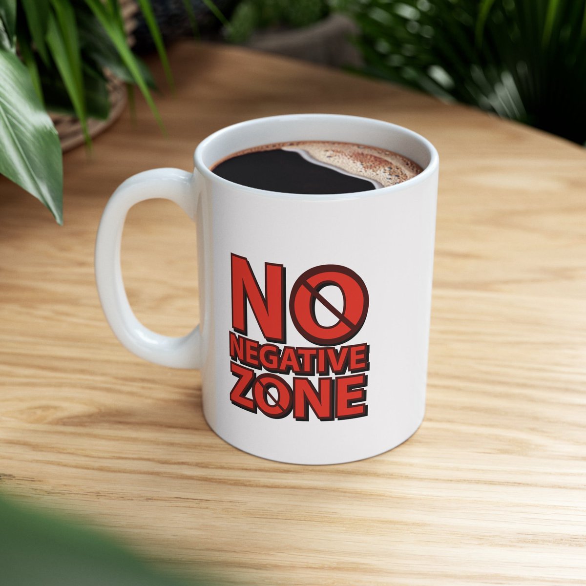 DrBoogie's tweet photo. This 2 sided mug let's everyone know you are all about positivity!! 
#positive #PositiveVibes #nonegativity #mug #coffee #coffeemug https://t.co/sAsz2iTFHZ