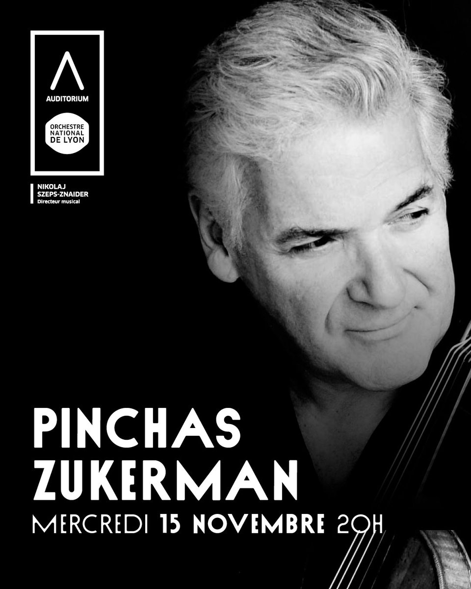 #rdvLAO ⛱️ On continue les conseils de l'été ! 🎻 Focus sur le concert de Pinchas Zukerman. 3 compositeurs sont réunis dans ce concert : Elgar dans le concerto; Brahms avec sa Première Symphonie et Beethoven qui plane au-dessus. 📅 15 nov 2023 à 20h 👉 bit.ly/3OFHJYi