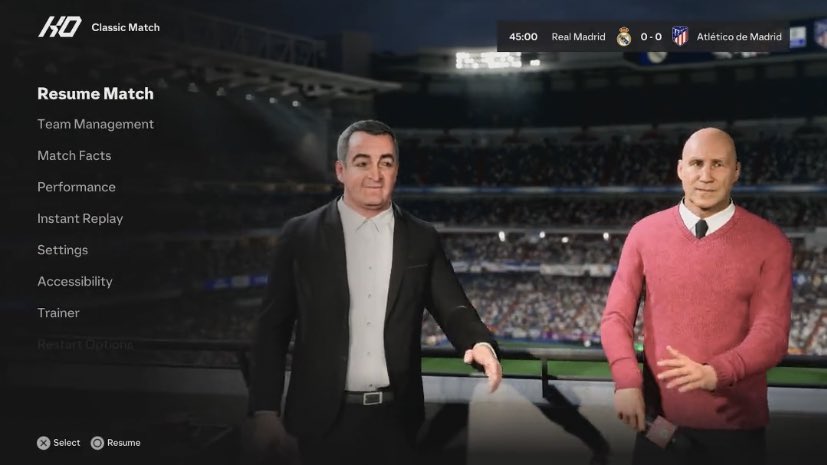 fifanewsfr's tweet photo. 🚨Des commentateurs 🗣️ seront modélisés dans #EAFC24, et apparaîtront dans certaines cinématiques, comme par exemple à la mi-temps ! https://t.co/vkhVrGdhC7