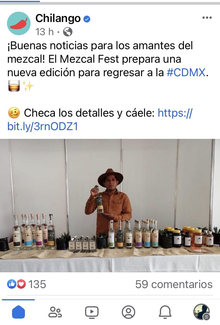 MEZCALFEST.MX 
Gracias a nuestros amigos de 
Chilango
bit.ly/3rnODZ1 
Por la nota para nuestro festival

$50 incluye kit de degustación 
PREVENTAS: 
mezcalfest.mx/index.php/noso…

#mezcal #mezcalfest #mezcalfestmx #mezcalfestmexico #destilado #cerveza #cocteles #dj