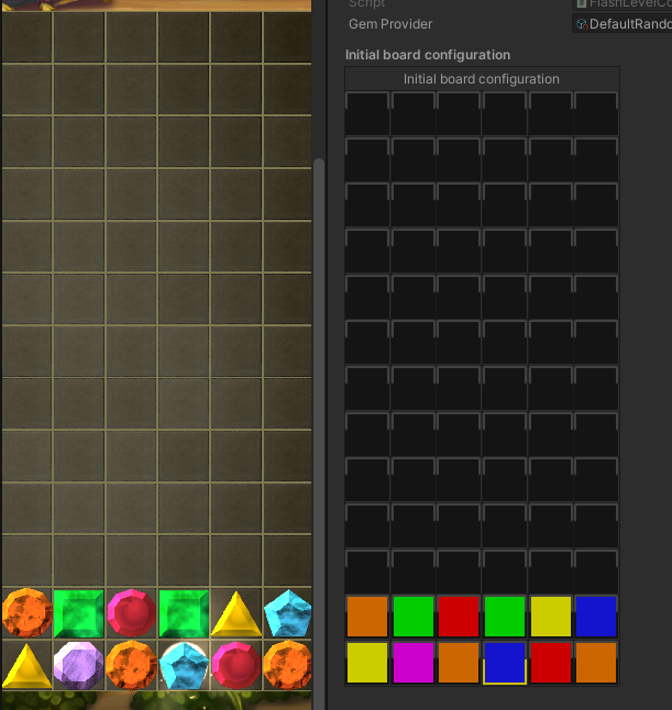 Working on some tools using <a href="/Odin_Inspector/">Odin</a>  for the next version of Domus Columns !

This one lets me define graphically the starting board for a flash game ! Should save me a lot of time :D

You can play Domus Colums on Android now: play.google.com/store/apps/det…