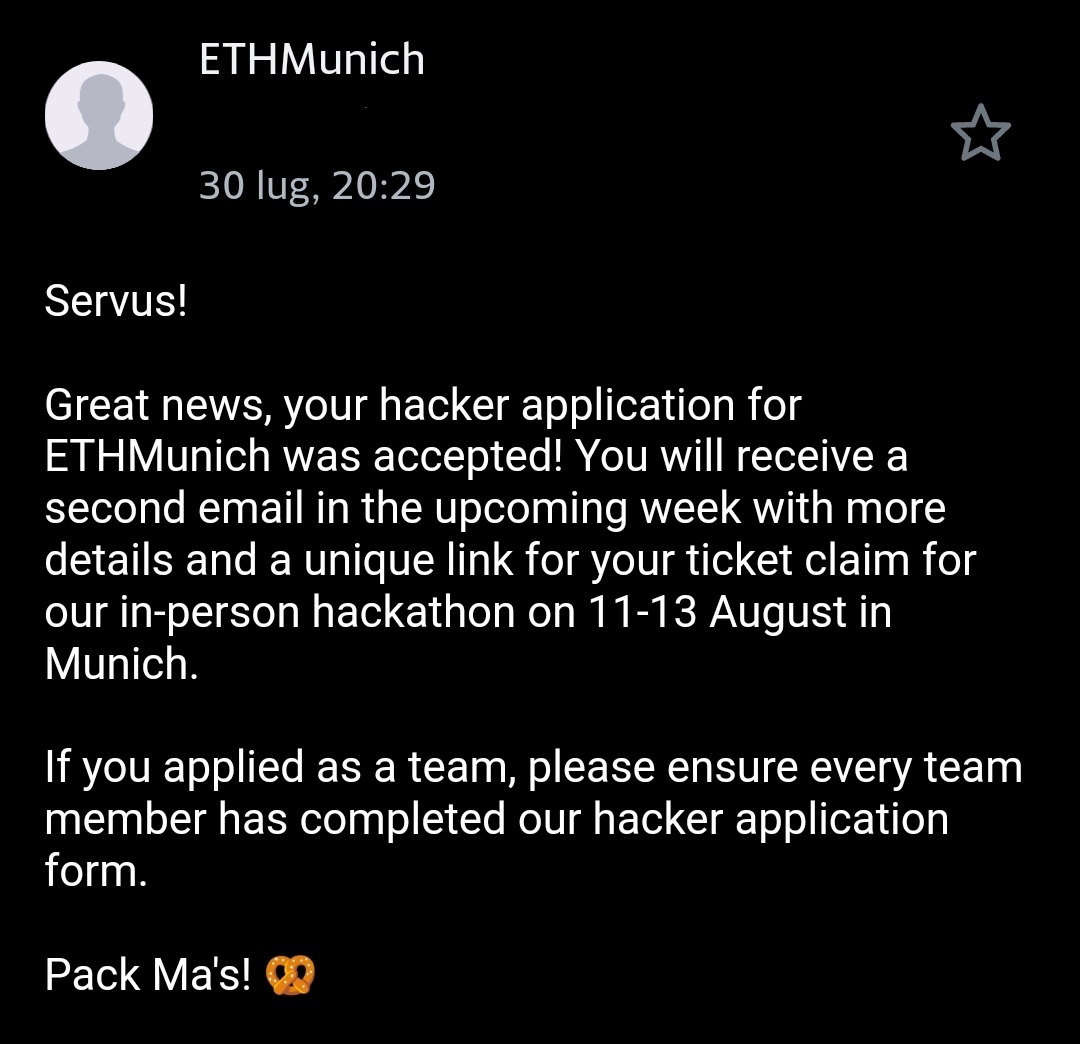 NenaRapsody's tweet photo. Guess what?
Jumpsuit girl is going (and coding π«‘) to @ethmunich representing @_HerDAO as @herdaogermany member! π€πΌ
From Aug 11-13 find me in Munich supporting and uplifting wom*n in the space!
"Revolution will be written on-chain"
Come code with us πΆοΈπ―ββοΈ
#HerDAO #ETHMunich https://t.co/EsnDCJSiwW