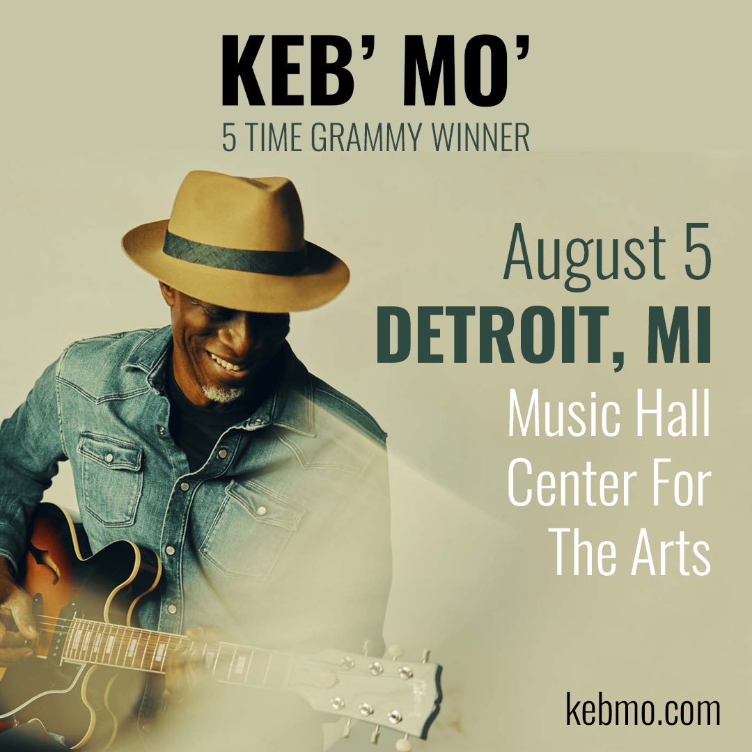 Detroit! See you tomorrow at the MusicHall Detroit ! Tix: ticketmaster.com/event/08005E7F…