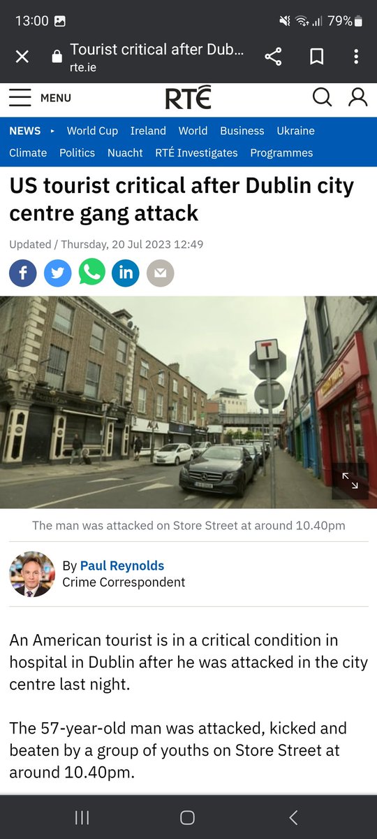 hermannkelly's tweet photo. Irish streets are becoming more violent as unvetted  foreign males flood in, while anti-social behaviour increases. Drug use, especially cocaine  is off the charts, &amp; associated criminality on the rise.  #McEnteemustresign
#DrewHarrismustgo https://t.co/hzTTBZQ2Sz
