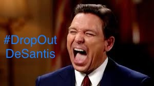Deemoney521's tweet photo. @atrupar America says heck No to #LoserDeSantis He is a #Racist #Misogynist #christofascist!! We deserve far better leadership than this "little man". #DropOutLittleRonnie! https://t.co/2DpJt3FdlK